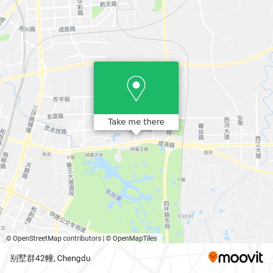 别墅群42幢 map