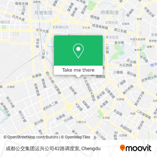 成都公交集团运兴公司42路调度室 map