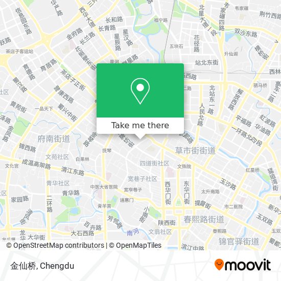 金仙桥 map