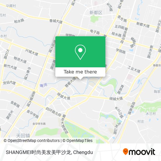 SHANGMEI时尚美发美甲沙龙 map