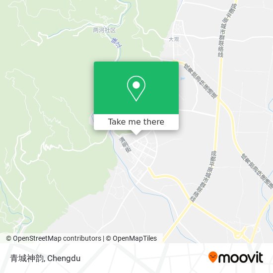 青城神韵 map