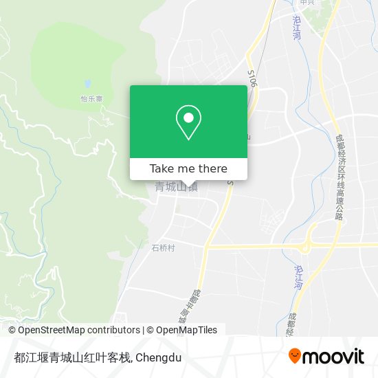都江堰青城山红叶客栈 map