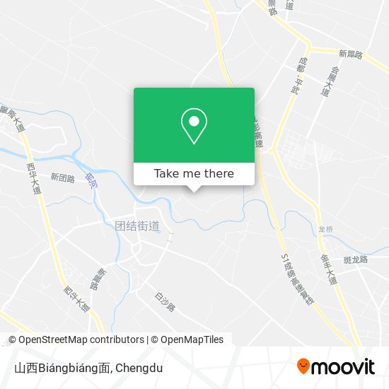 山西Biángbiáng面 map
