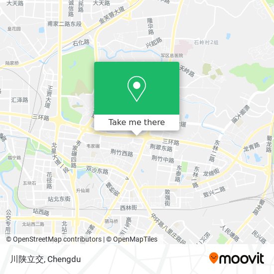 川陕立交 map