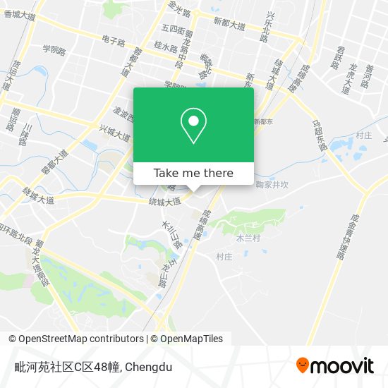 毗河苑社区C区48幢 map