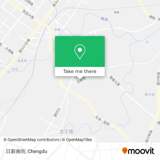 日新南街 map