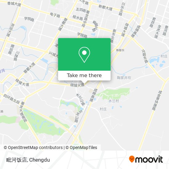 毗河饭店 map