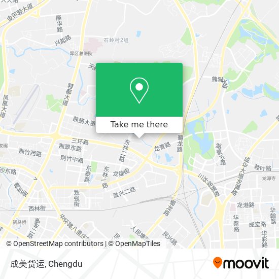 成美货运 map