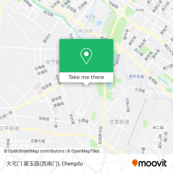 大宅门.紫玉园(西南门) map