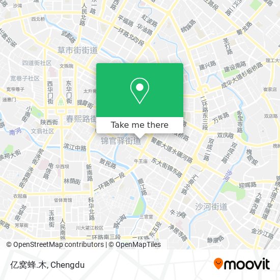亿窝蜂.木 map