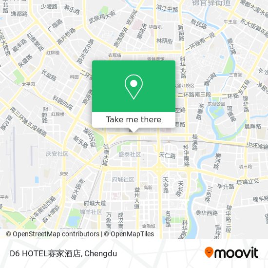 D6 HOTEL赛家酒店 map