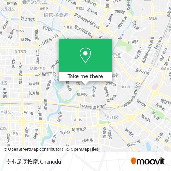 专业足底按摩 map