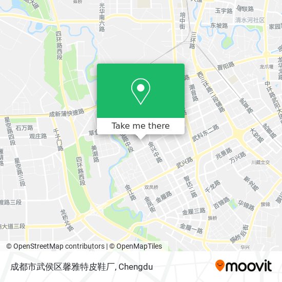 成都市武侯区馨雅特皮鞋厂 map