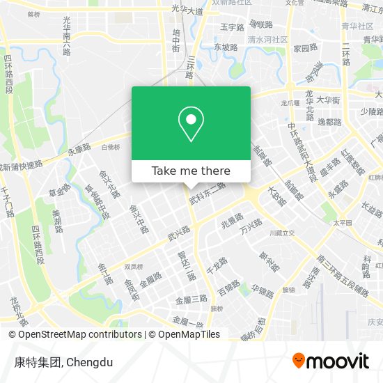 康特集团 map