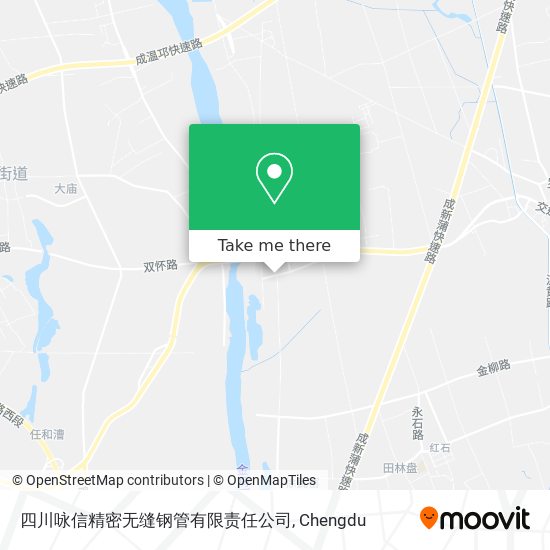 四川咏信精密无缝钢管有限责任公司 map