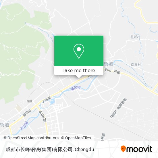 成都市长峰钢铁(集团)有限公司 map