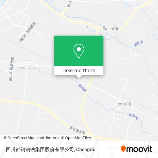 四川都钢钢铁集团股份有限公司 map