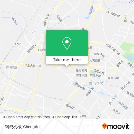 钢鸿机械 map