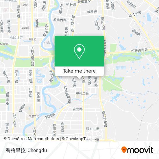 香格里拉 map