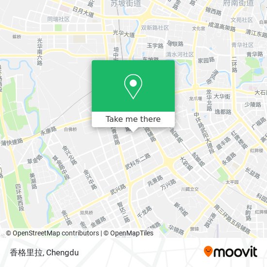 香格里拉 map