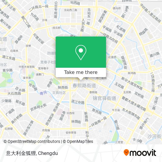 意大利金狐狸 map