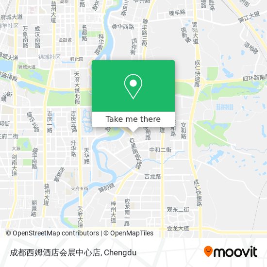 成都西姆酒店会展中心店 map