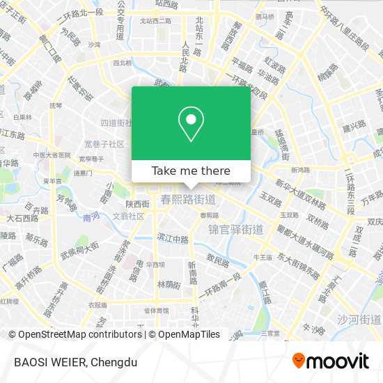 BAOSI WEIER map