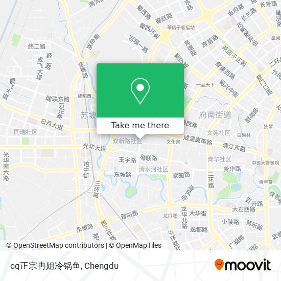 cq正宗冉姐冷锅鱼 map