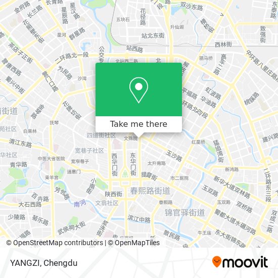 YANGZI map