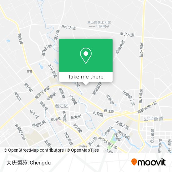 大庆蜀苑 map