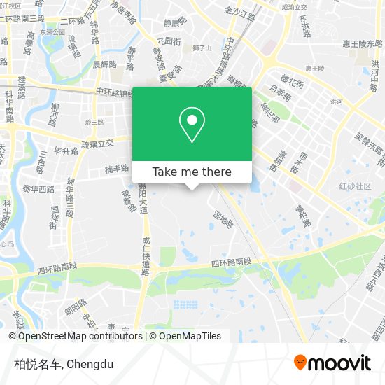 柏悦名车 map