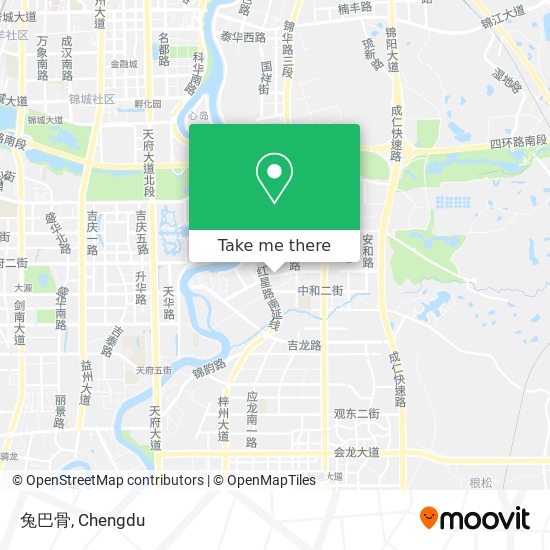 兔巴骨 map