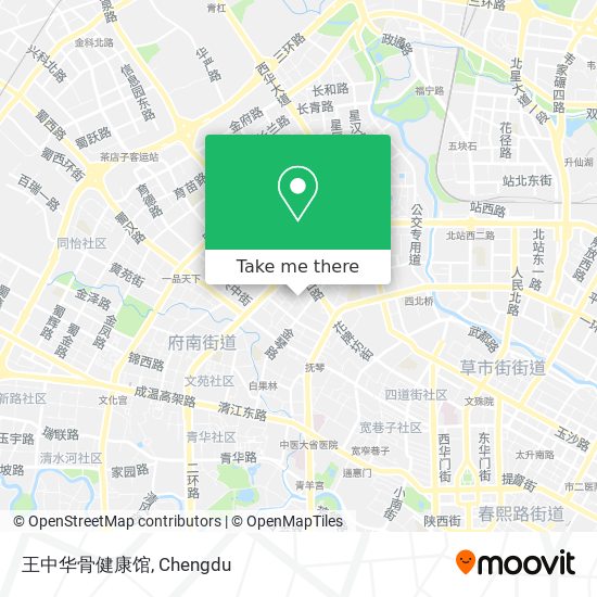 王中华骨健康馆 map