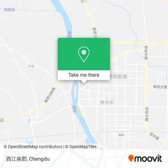 西江南郡 map