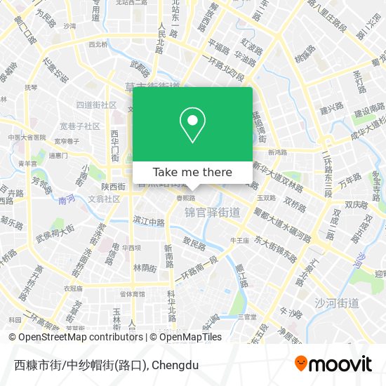 西糠市街/中纱帽街(路口) map