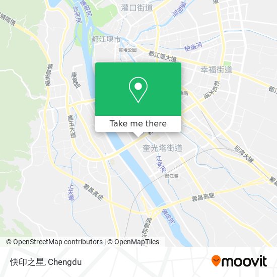 快印之星 map