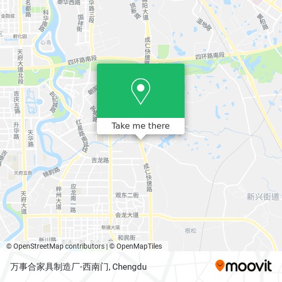 万事合家具制造厂-西南门 map