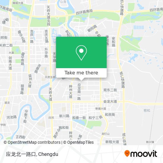 应龙北一路口 map