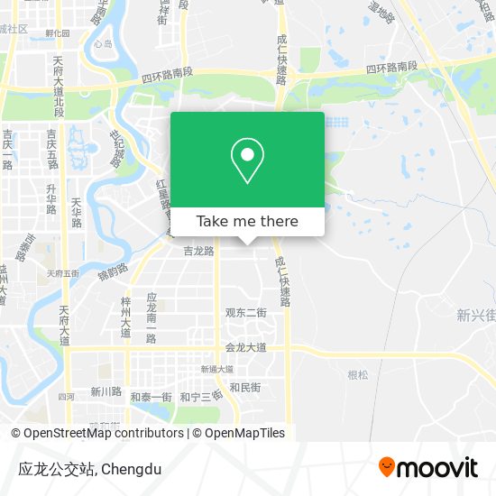 应龙公交站 map