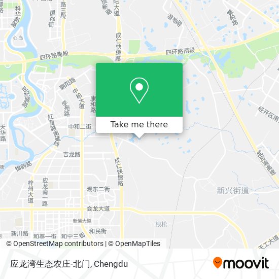 应龙湾生态农庄-北门 map