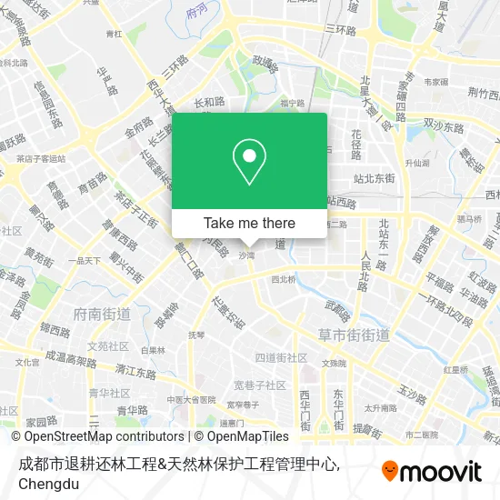 成都市退耕还林工程&天然林保护工程管理中心 map
