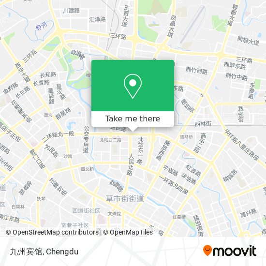 九州宾馆 map