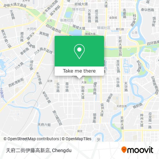 天府二街伊藤高新店 map