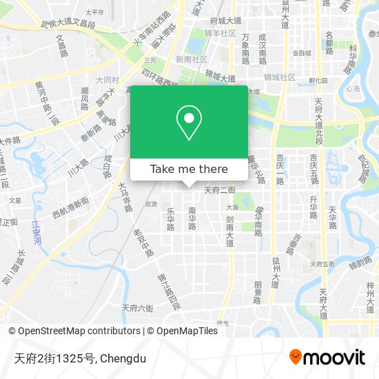 天府2街1325号 map