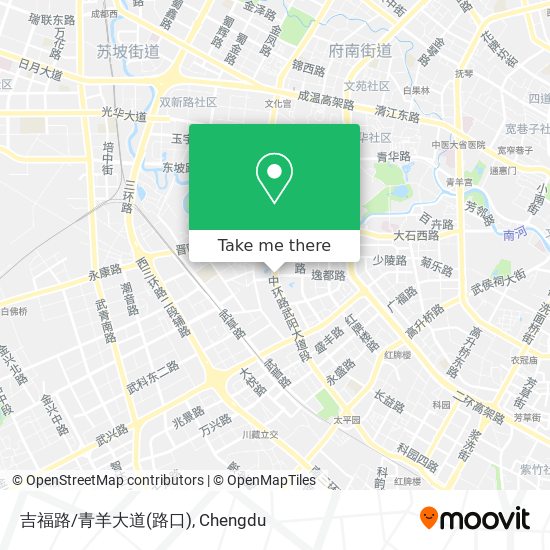 吉福路/青羊大道(路口) map
