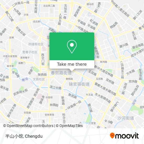 半山小馆 map