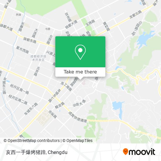 亥西一手爆烤猪蹄 map