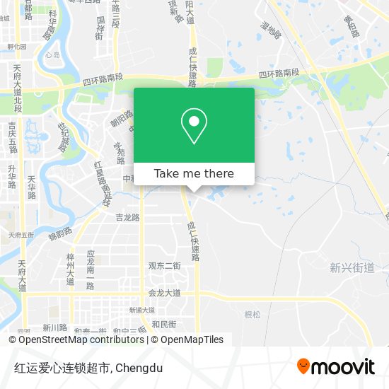 红运爱心连锁超市 map