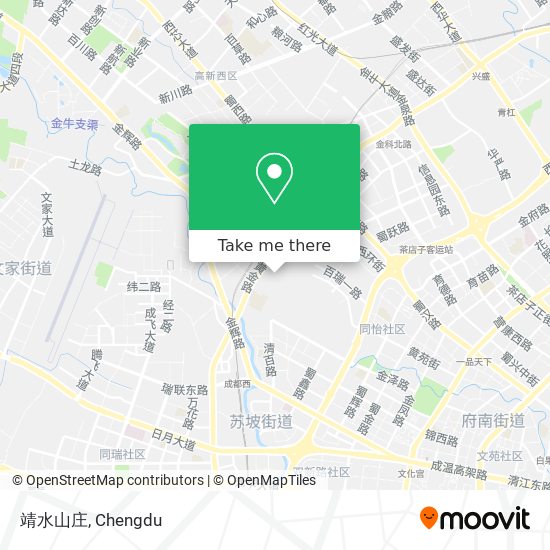 靖水山庄 map