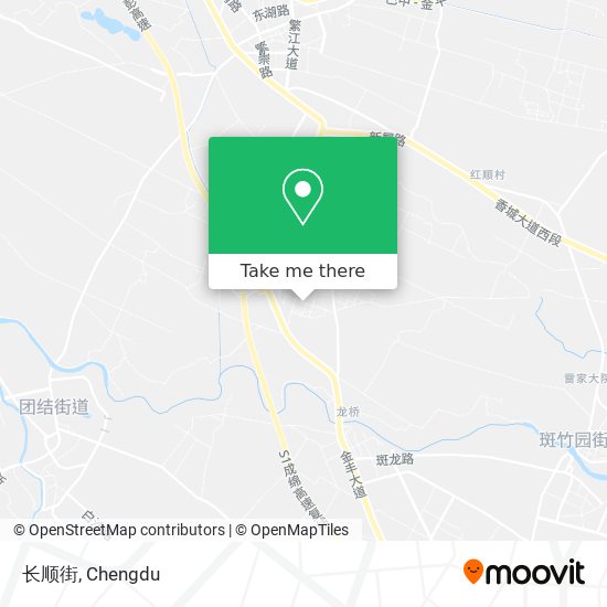 长顺街 map